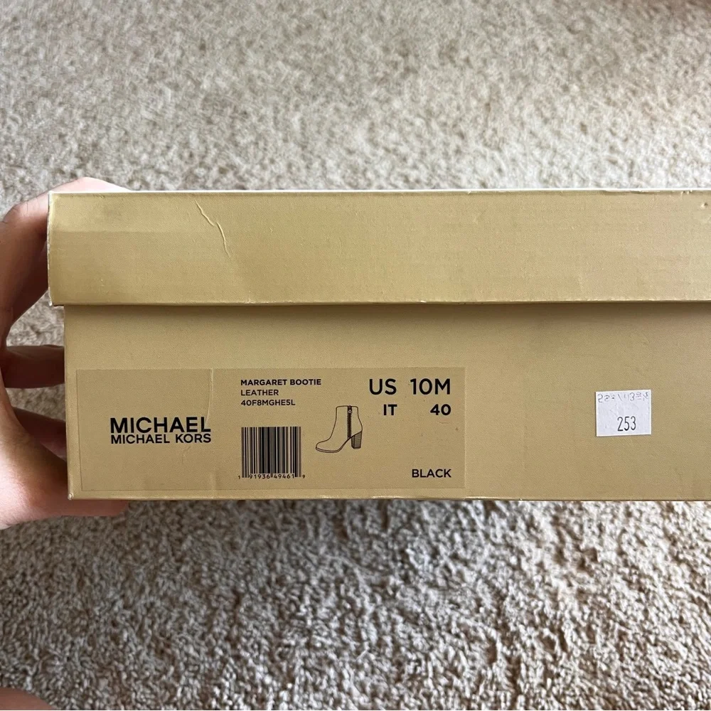 Michael Kors Black Heeled Boots - Picture 5 of 6
